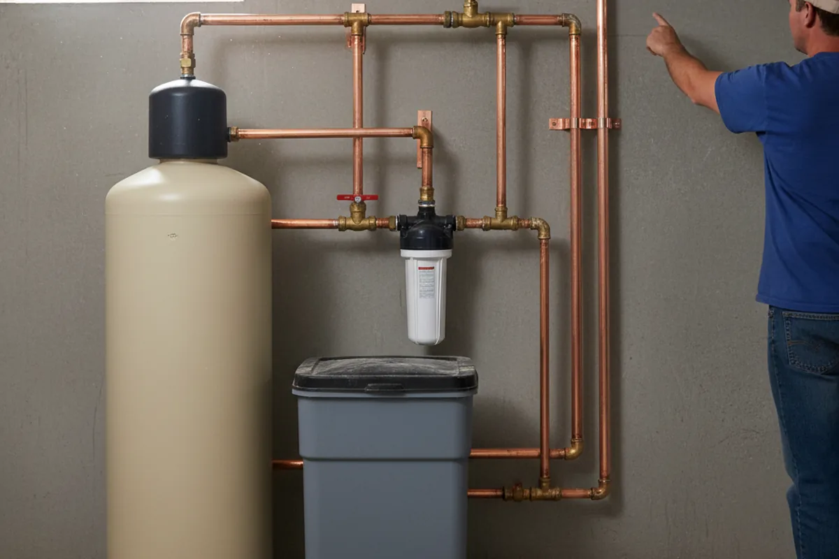 Whole-house water treatment system installed in Mooresboro